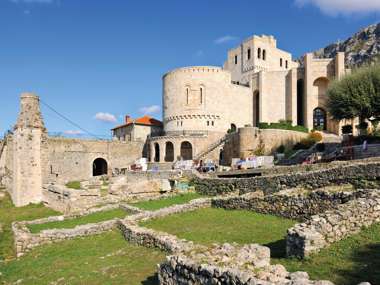 National Skanderbeg Museum Within The Old Castle, Kruja, Albania 