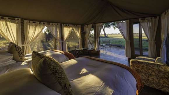 Wilderness Davisons Camp, Hwange National Park, Zimbabwe, Bedroom