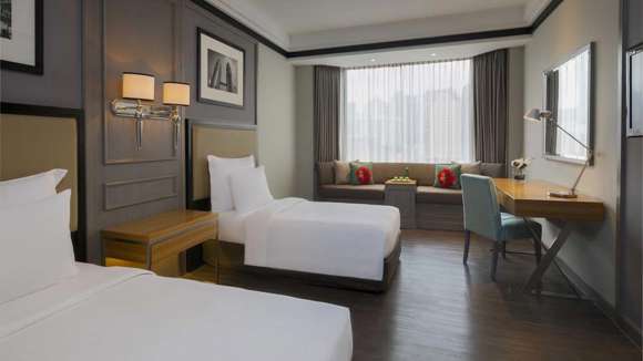Melia Hotel, Kuala Lumpur, Malaysia, Twin Bedroom