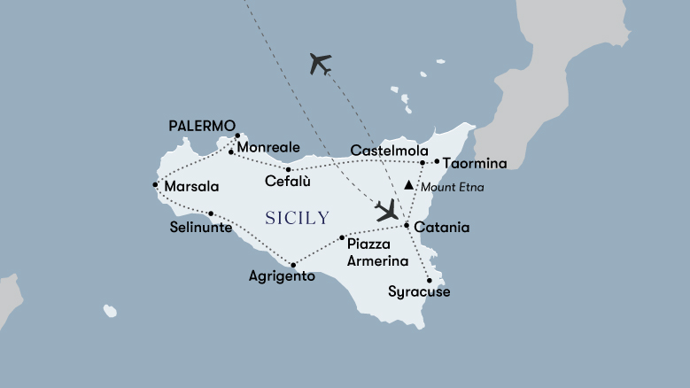 Treasures Of Sicily Map 2023