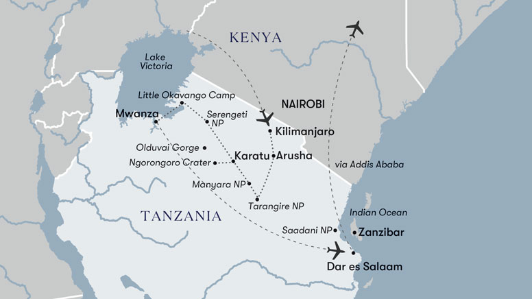 Serengeti & The Secret Migration Map 2023