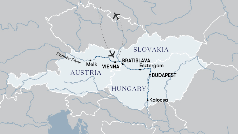 Danube Waltz Map 2023