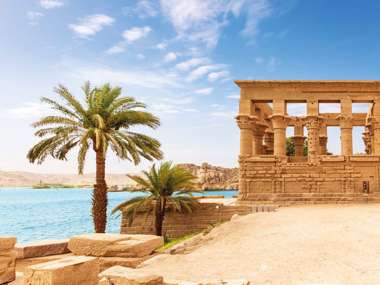 Philae Temple By The Nile, Aswan