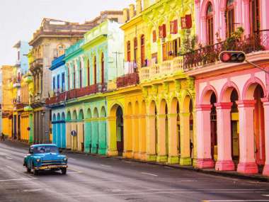 Colourful Street, Havana, Cuba