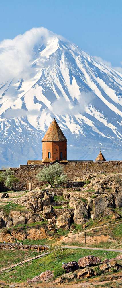 Khor Virap Medieval Monastery In The Kotayk Province,  Armenia