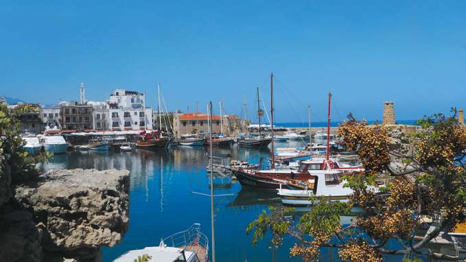Kyrenia Harbour, Cyprus