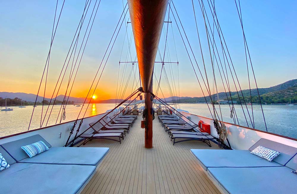 MS Galileo Vessel, Greece, Sun Deck