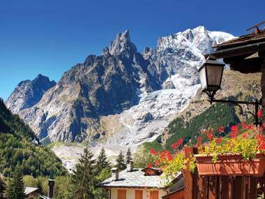 Mont Blanc, Courmayeur, Italy