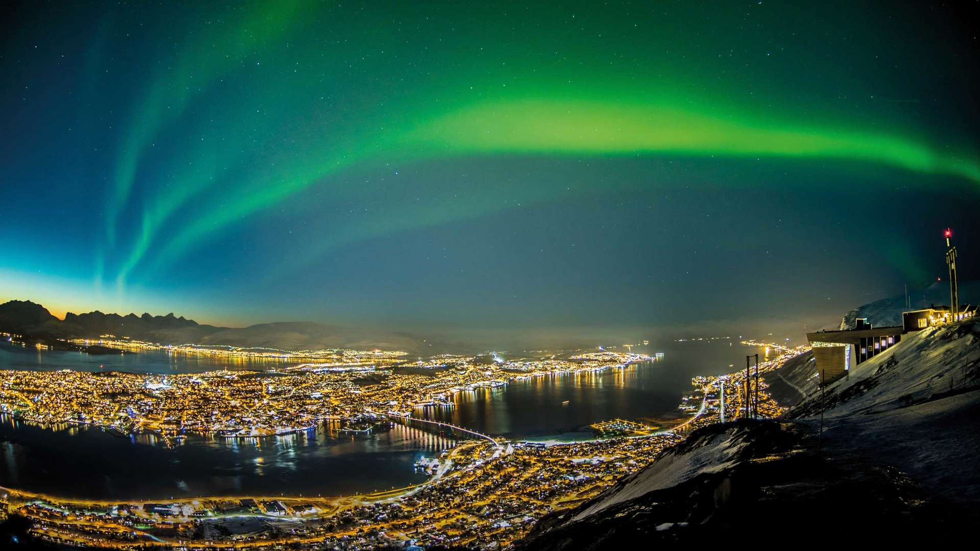 Nothern Lights Aurora Borealis, Tromso, Norway