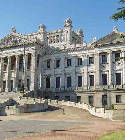 Palacio Legislativo In Montevideo, Uruguay