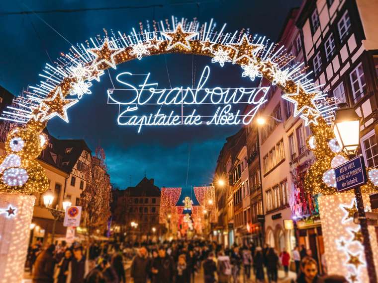 Festive Strasbourg, France