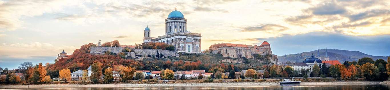 Basilica From Danube, Esztergom, Hungary