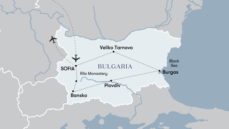 Discover Bulgaria Map 2023