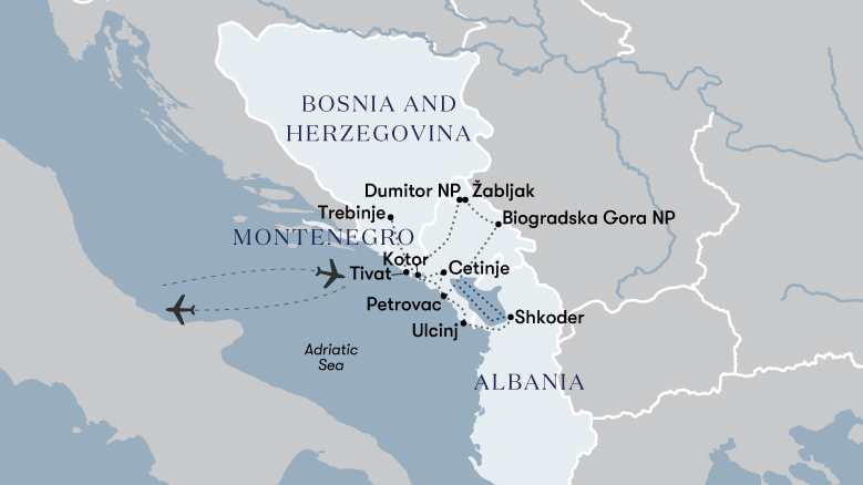 Secret Balkans Map 2023