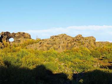 Dimmuborgir Field Of Lava, Iceland