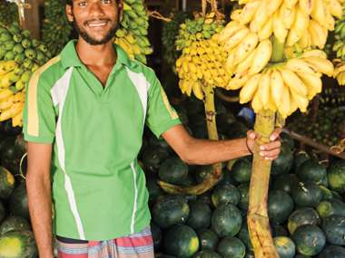 Man Selling Fruits, Sri Lanka