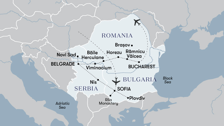 The Balkans Revealed Map 2023