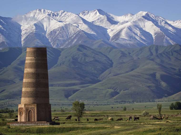 Burana Tower, Silk Road, Kyrgyzstan