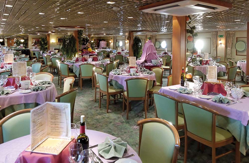 MS Belle De Cadix Vessel, Spain, Restaurant
