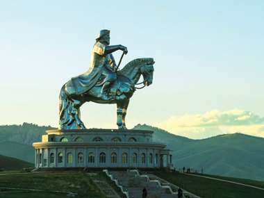 Chinggis Khan Equestrian Statue, Mongolia