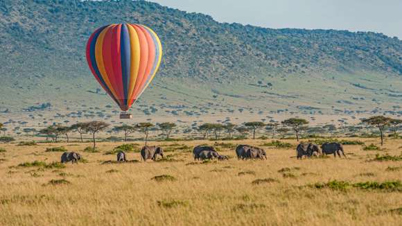Hot Air Ballooning, Masai Mara National Reserve, Kenya