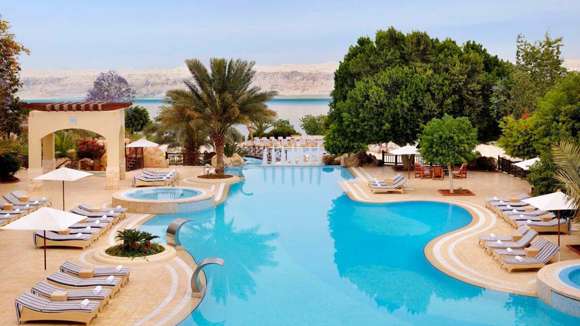 Marriott Hotel, Dead Sea, Jordan, Swimming Pool