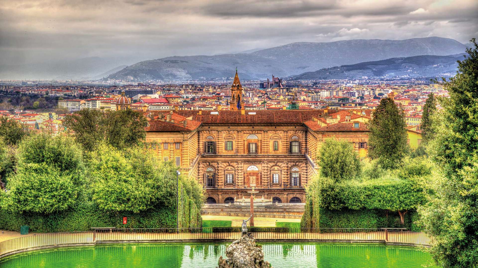 Pitti Palace, Palazzo Pitti, Florence, Tuscany, Italy 