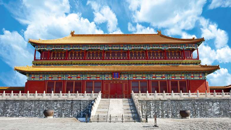 Forbidden City In Beijing, China