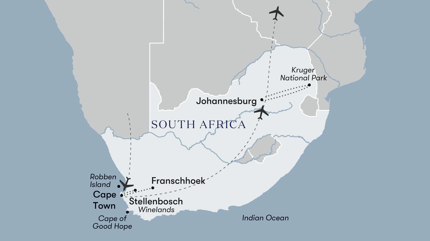 Highlights Of South Africa Map 2024