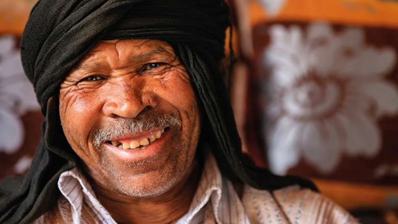 Man Smiling Morocco Istock 181871635