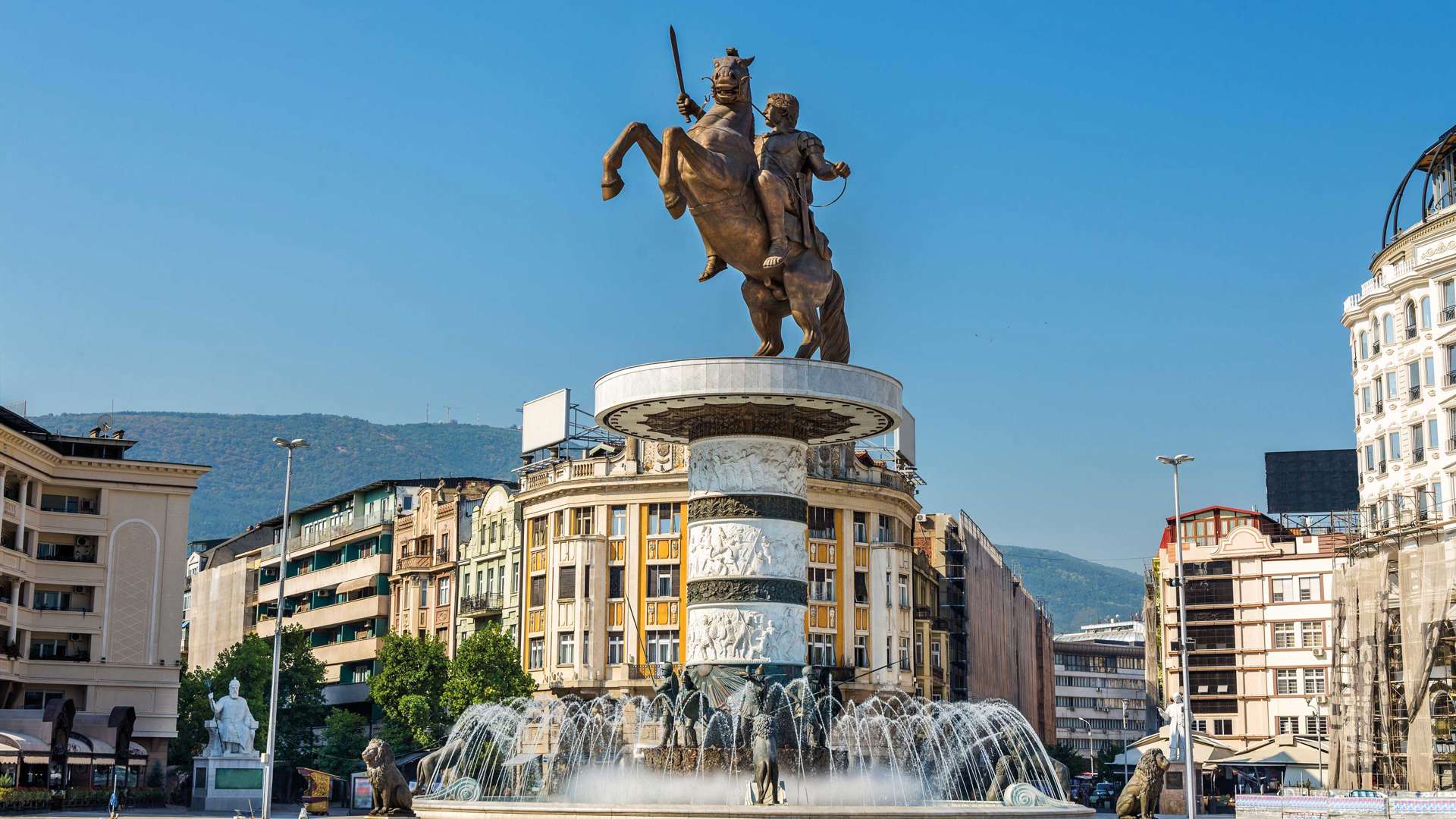 Alexander The Great Monument, Skopje, North Macedonia