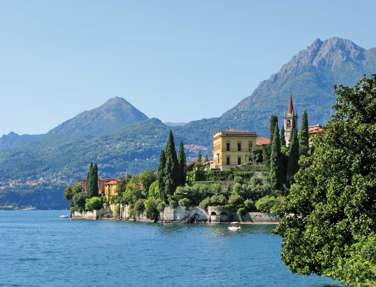Lake Como From Villa Monastero, Italy