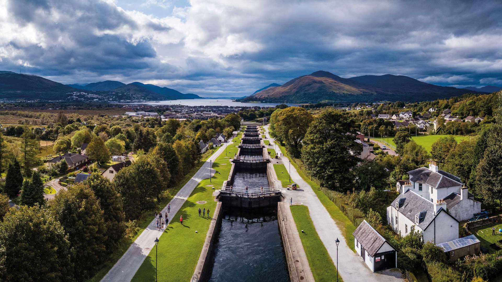 Neptune's Staircase, Caledonian Canal, Scotland