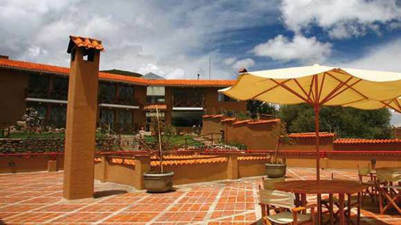 Casa Andina Premium, Lake Titicaca, Peru, Terrace
