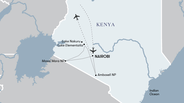 Highlights Of Kenya Map 2023
