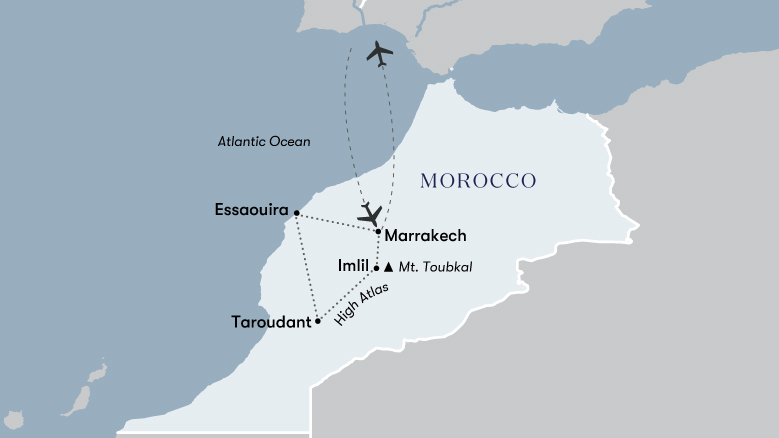 Secret Morocco Map 2023