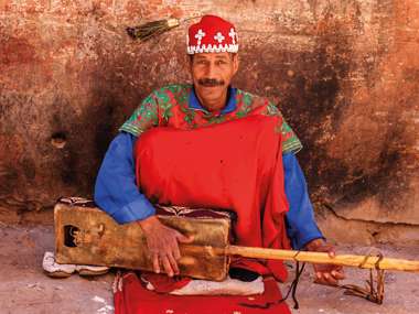 Musician, Marrakech, Morocco