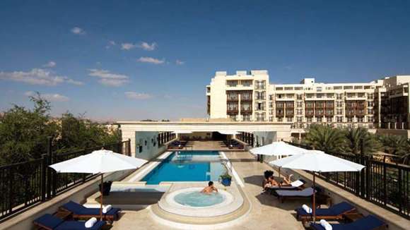 Movenpick Hotel, Aqaba, Jordan, Rooftop Swimming Pool