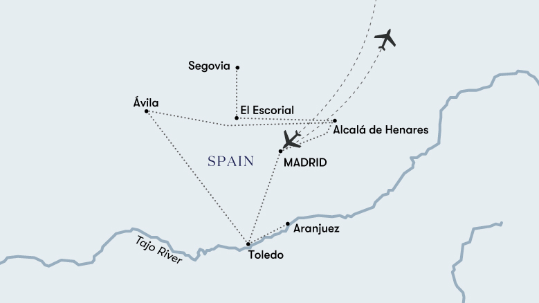 Spain's Golden Age Map