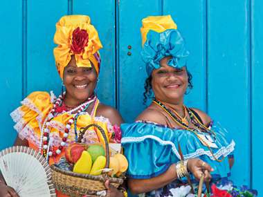 Happy Cuban Women, Cuba