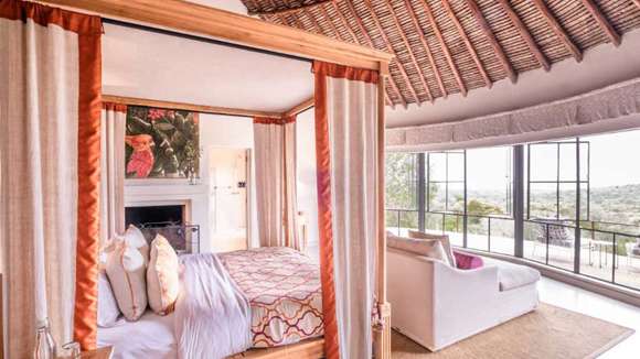 Mugie House, Laikipia, Namibia, Bedroom