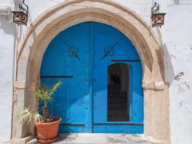 Blue Door, Tunisia
