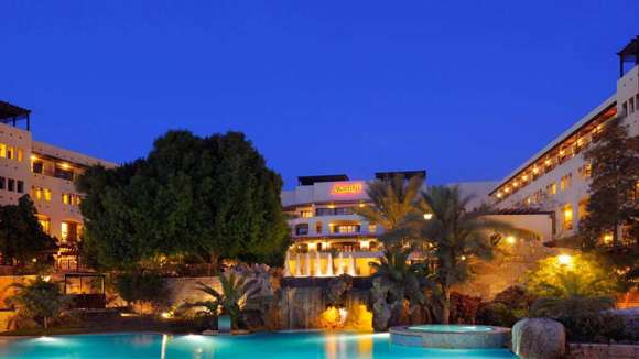 Marriott Hotel, Dead Sea, Jordan, Swimming Pool