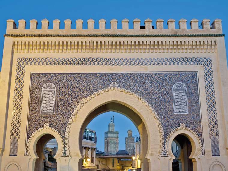 Bab Bou Jeloud, Fez, Morocco