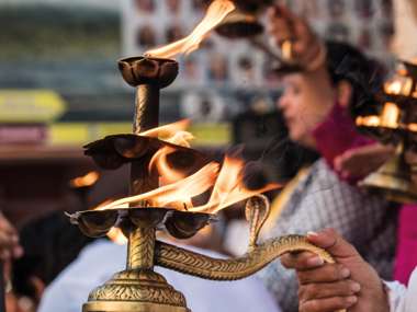 Aarti Ceremony, Haridwar, India 