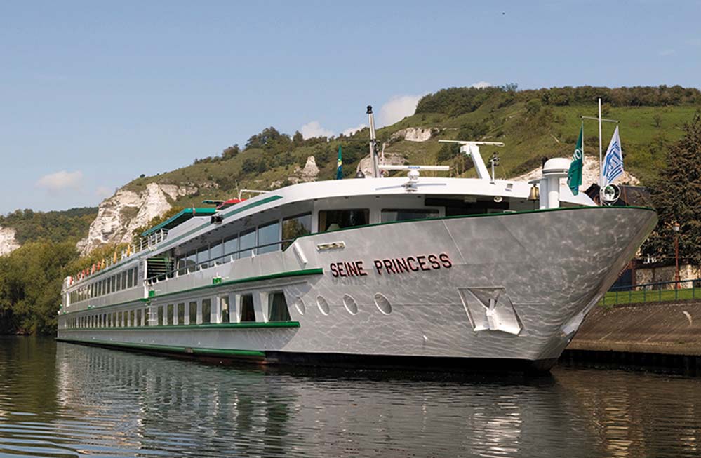 MS Seine Princess Vessel. France, Exterior