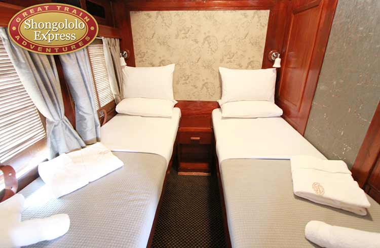 Shongololo Express Train, Bed Compartment