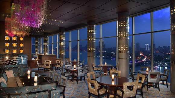 Nile Ritz Carlton, Cairo, Egypt, Restaurant