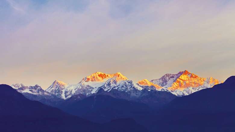 Tiger Hill, Kangchenjunga Mountain, Darjeeling, India